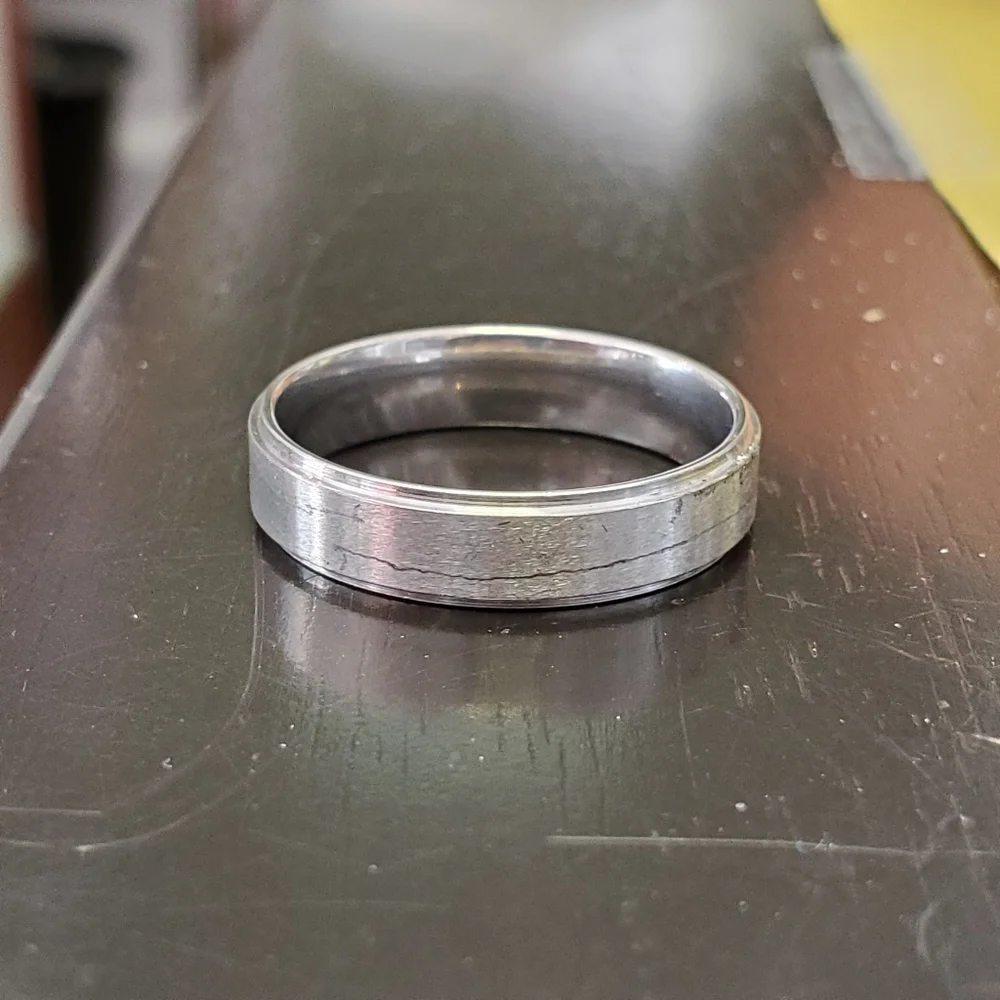 Stainless steel ring #21 size 13.5